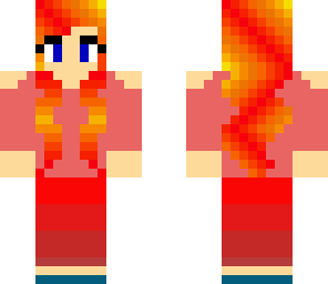girl with fire hair