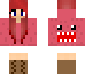 pink domo girl