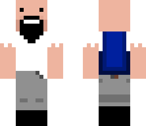 notch in white polo shirt and blue cap