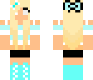 cute herobrine girl