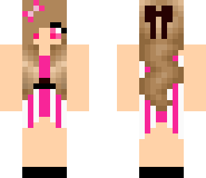 cute pink girl