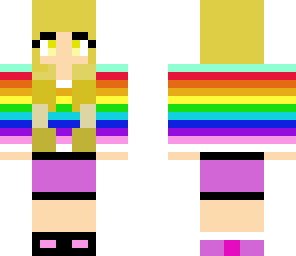 rainbow girl