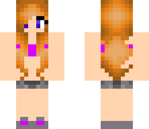 bikini girl with shorts
