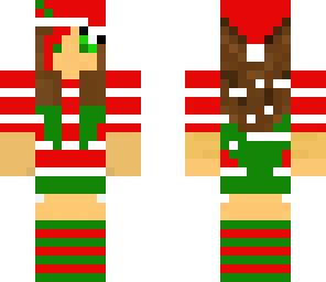 girl on xmas