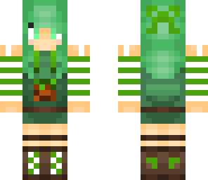 green girl edit