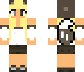 brown wolf girl