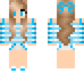 blue girl