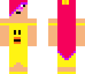 minecraftcutie in a baby duckie dress
