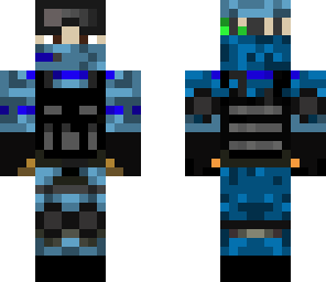 blue urban soilder