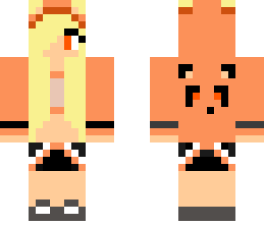 orange panda girl