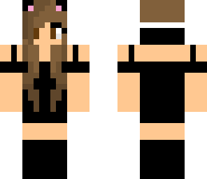 black cat girl