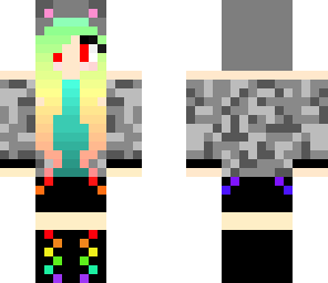 rainbow girl