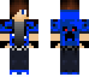 cool blue teen