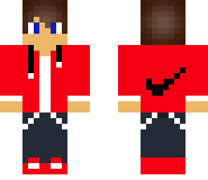 red nike boy