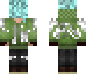 chillin plays minecraft skin