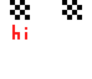 checkered head