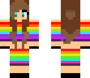 rainbow girl
