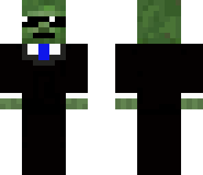 zombie in black