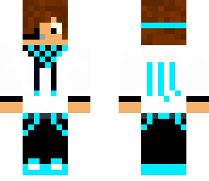 blue teenager with headset