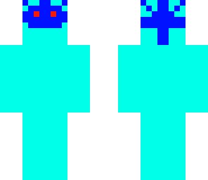 blue man