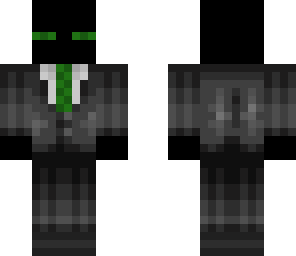 green eye enderman
