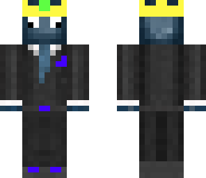 king squid in a tuxedo