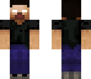 black shirted herobrine hd