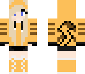 my orange pika girl