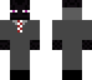 epic enderman dj in a suit