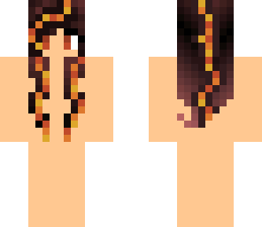 request - lava hair girl