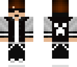 cool teen with glasses