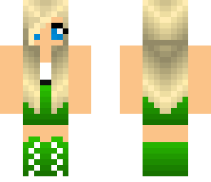 fancy girl green