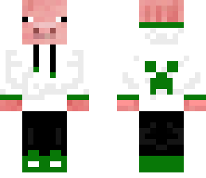 green piggy guy