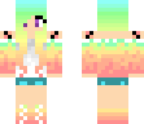 rainbow girl
