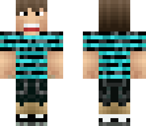 turquoise and black polo