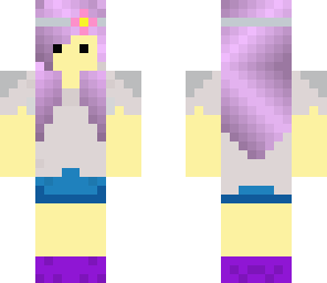 purple hair hipster