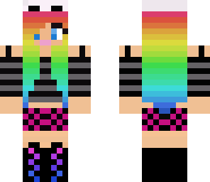 random skull girl