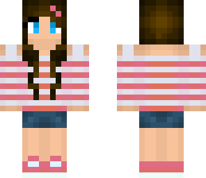 pink sweater girl