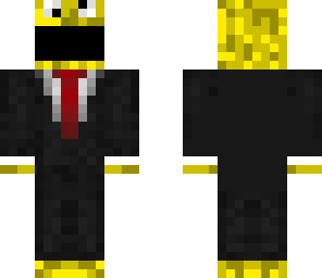 big bird in tux