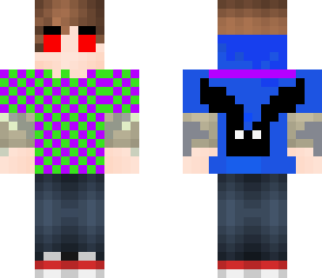 herobrine with red eyes mrawesomewps