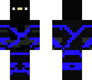 blue ninja cloak