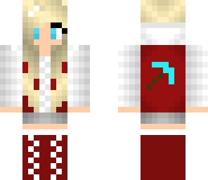 blonde school girl