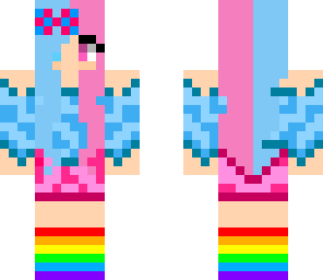 cotton candy girl