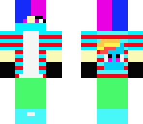 rainbow dash girl ninja version