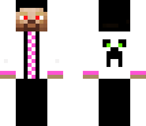 a dood in white
