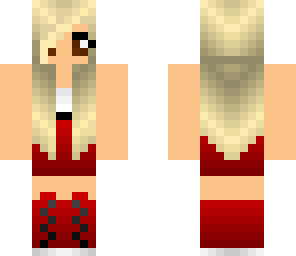 fancy girl red