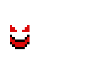 random creepy face