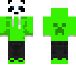 green panda
