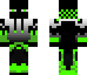 cool green ender guy