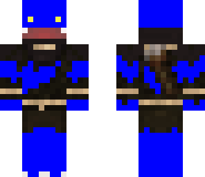 ungespielt skin blau